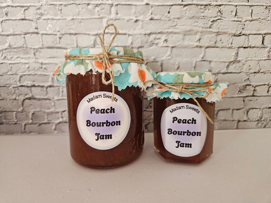 Peach Bourbon Jam