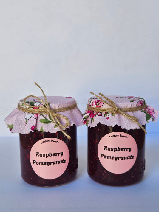 Raspberry Pomegranate Jam